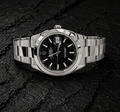 Luxury Datejust Style RLX Watch Black Dial with Stainless Steel By | Luxury Deals (Men)✨