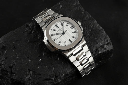Luxury Nautilus Style Watch Stainless Steel Men's Premium Timepiece | Luxury Deals Flat 20% OFF ✨